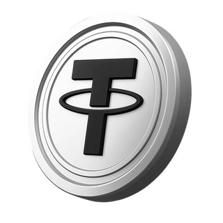Tether USDT crypto munt in de sectie gericht op het opbouwen van vertrouwen bij beleggers